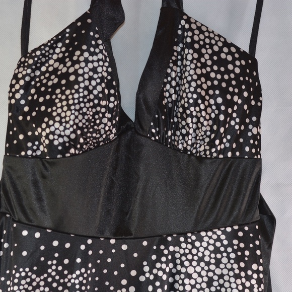 Halter Dress Black and White M by Ruby Rox - Picture 3 of 8